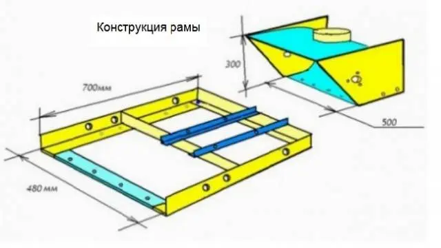 How to make a snow blower from a Druzhba chainsaw