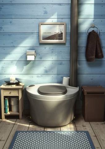 How to make a toilet in the country odorless 