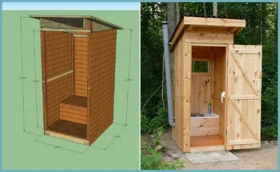 How to make a toilet in the country: step by step instructions, dimensions 