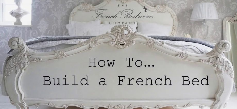 How to make French beds with your own hands