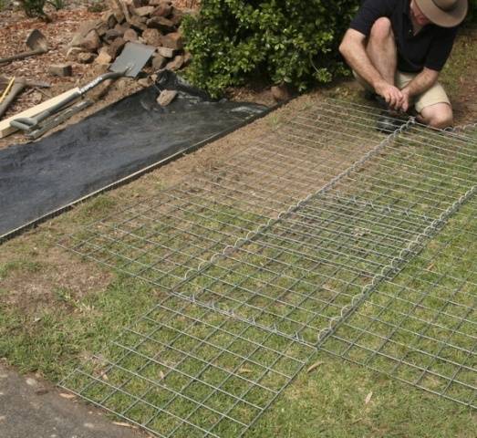 How to make gabions with your own hands + photo