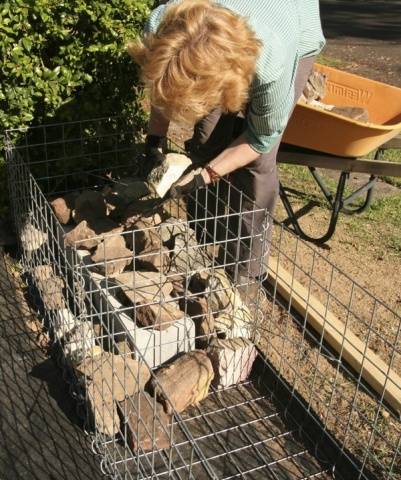 How to make gabions with your own hands + photo