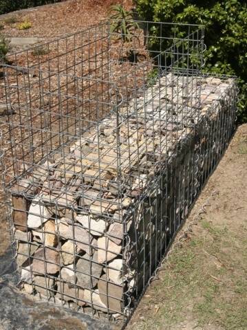 How to make gabions with your own hands + photo