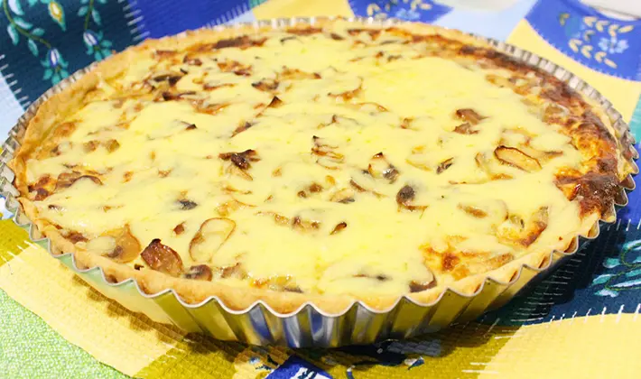 How to make mushroom pie dough