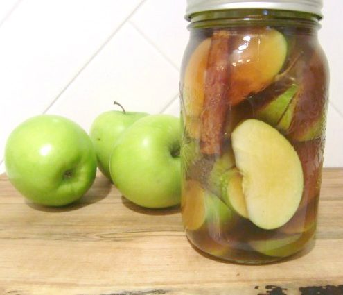 How to make pickled apples