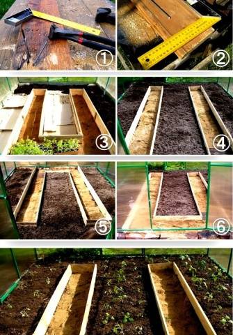 How to make raised beds + video