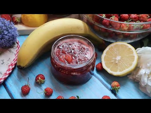 How to make strawberry banana jam