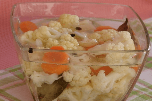 How to marinate cauliflower deliciously for the winter