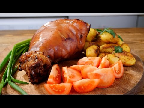 How to marinate pork knuckle for smoking: hot, cold