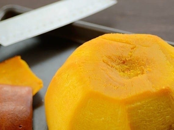 How to peel a tough pumpkin