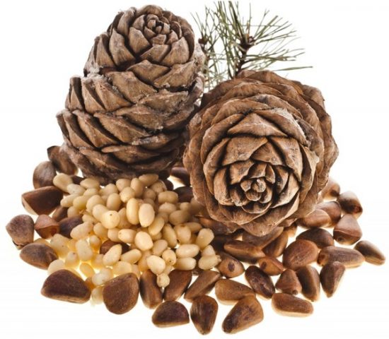 How to peel pine nuts at home