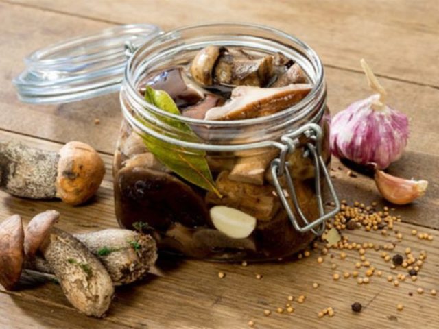 How to pickle boletus for the winter