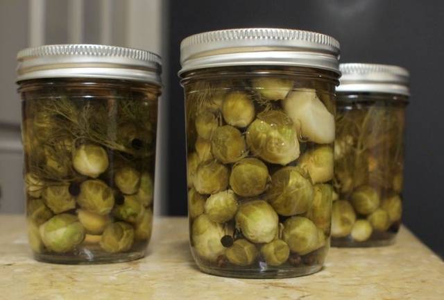 How to Pickle Brussels Sprouts