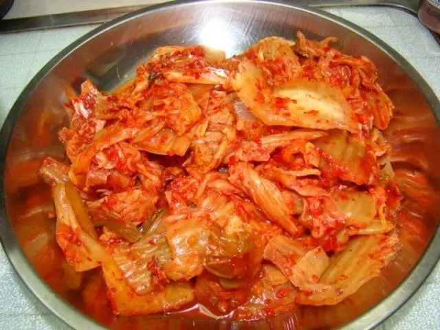 How to pickle cabbage in Korean