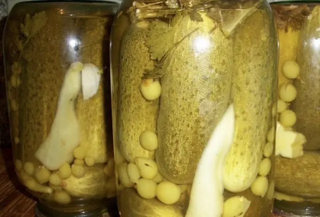 How to pickle cucumbers with aspirin in liter jars for the winter: recipes, video