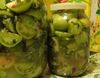 How to pickle green tomatoes