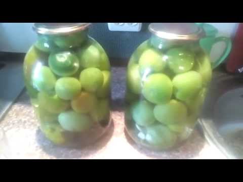 How to pickle green tomatoes like in the USSR