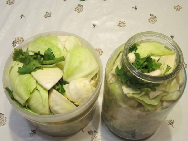 How to pickle kohlrabi cabbage