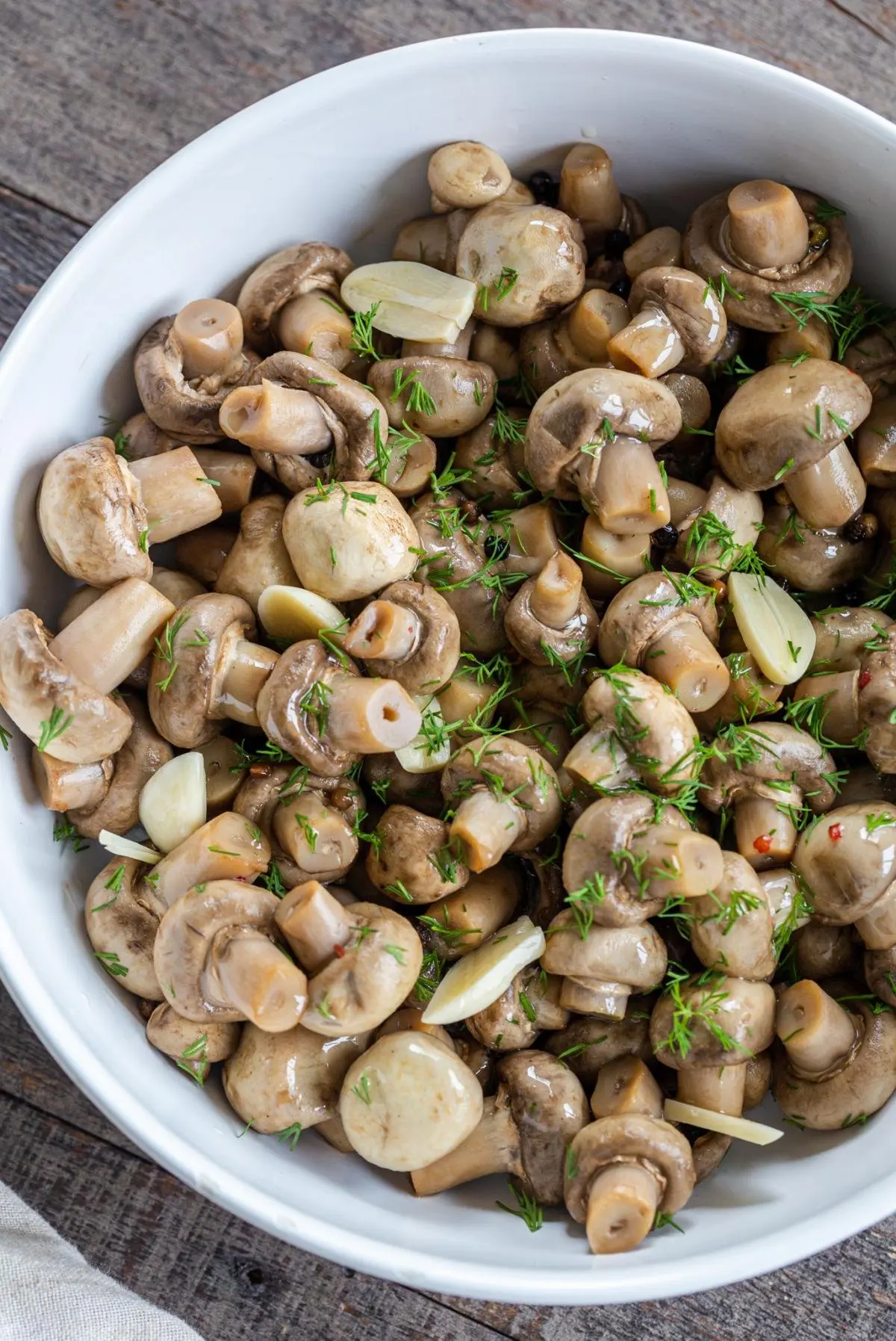 How to pickle mushrooms