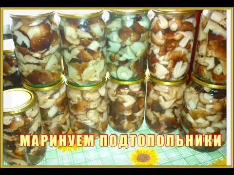 How to pickle podtopolniki (Pesochniki, Ryadovki, Topolevki): recipes, photos and videos