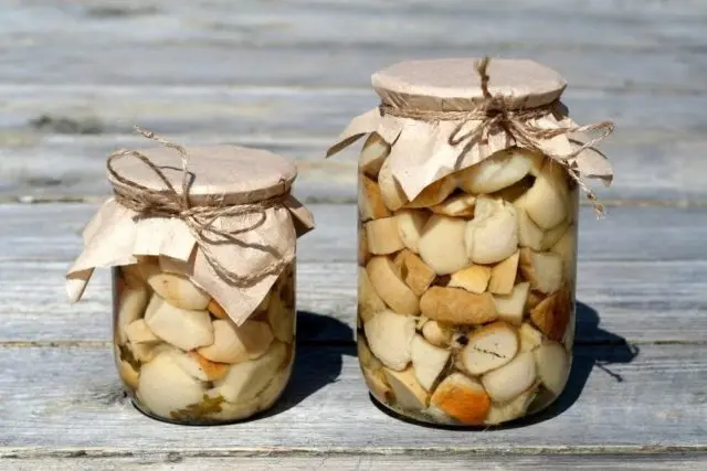 How to pickle porcini mushrooms at home