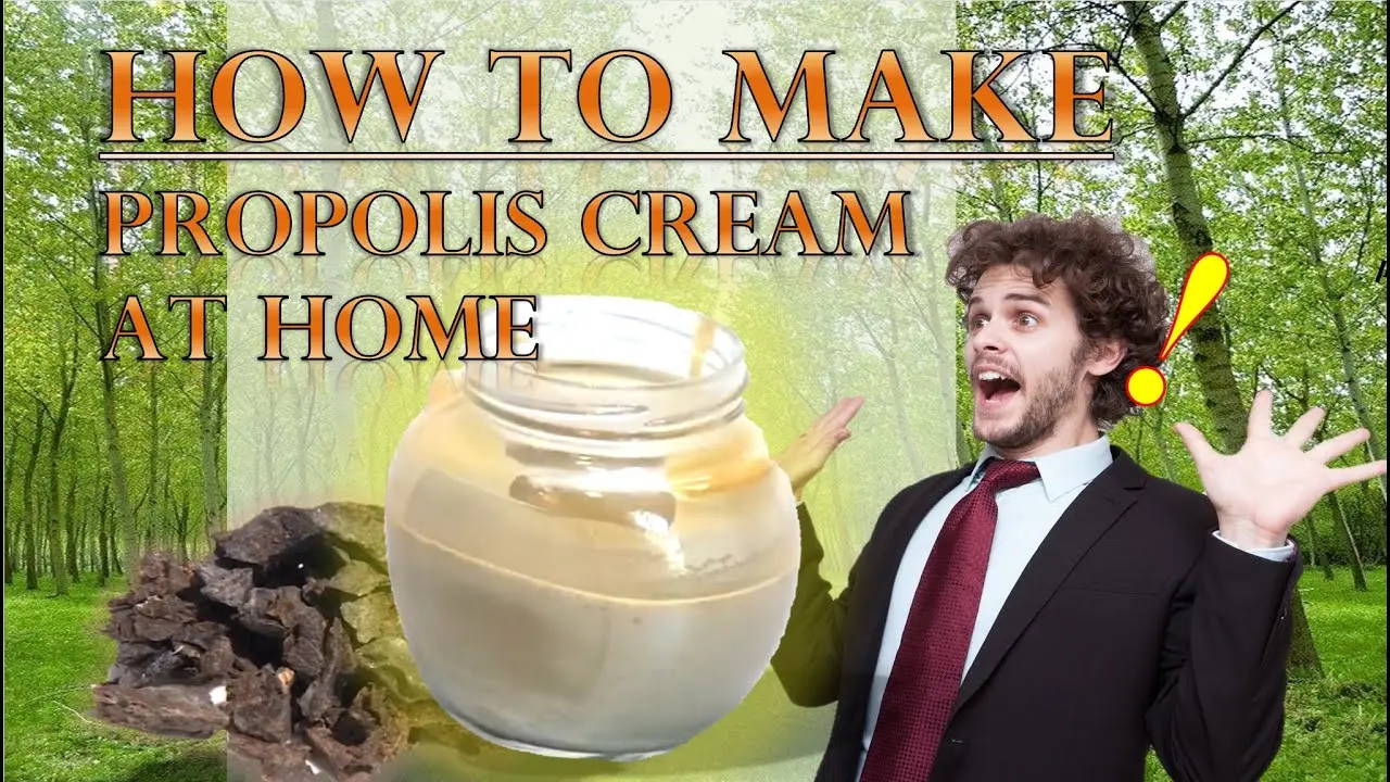 How to prepare propolis ointment at home