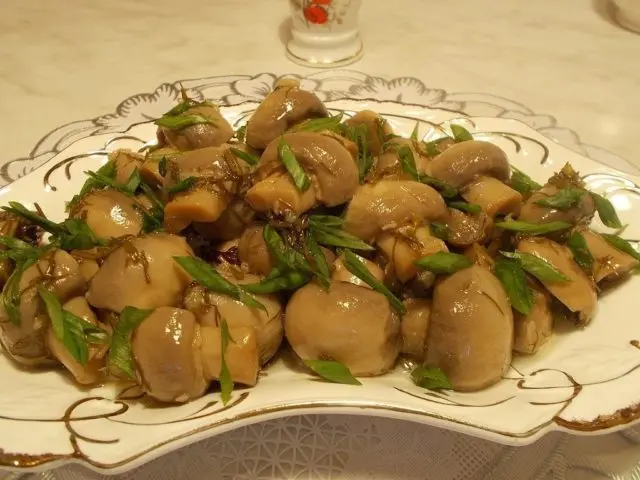 How to quickly and tasty pickle champignons at home: recipes with photos with onions, garlic