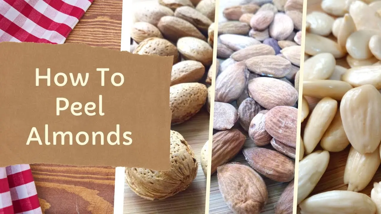 How to quickly peel and shell almonds