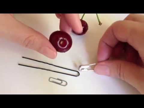 How to quickly peel pitted cherries: folk and special devices