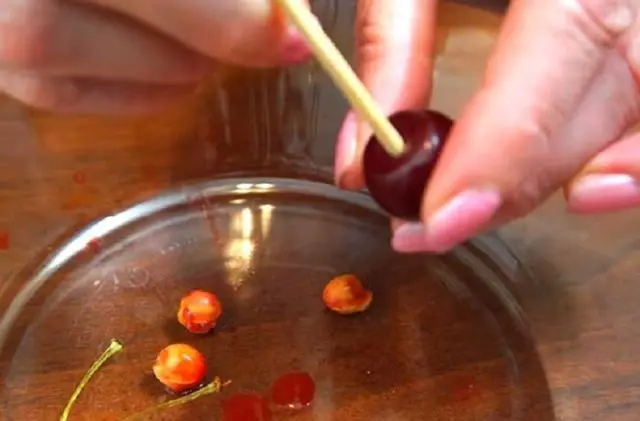 How to quickly peel pitted cherries: folk and special devices