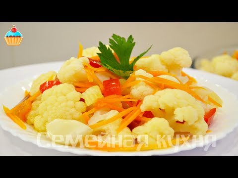 How to quickly pickle cauliflower