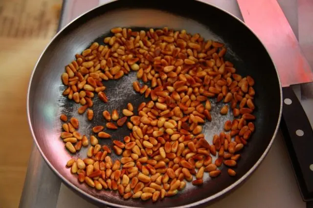 How to Roast Pine Nuts