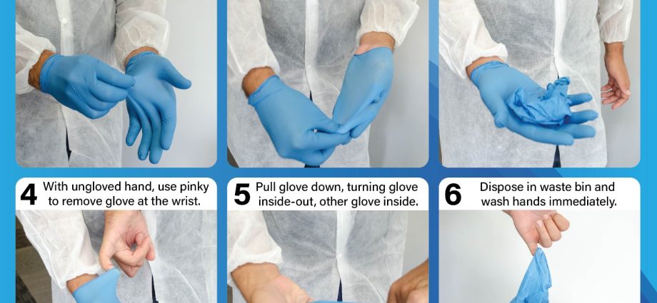 How to safely remove disposable gloves? [WE EXPLAIN]