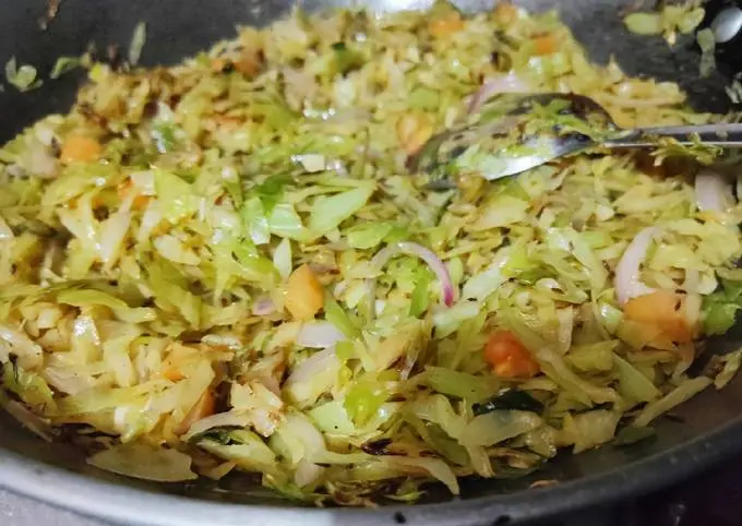 How to salt pepper with cabbage