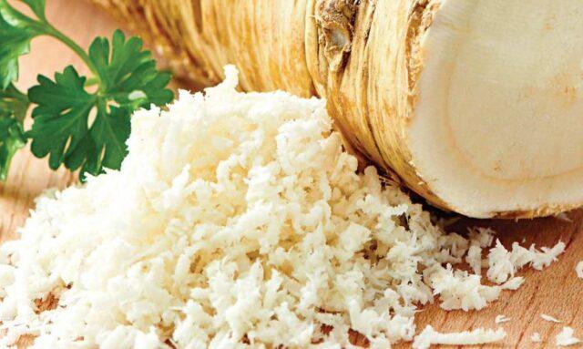 How to save horseradish for the winter in a wiped form