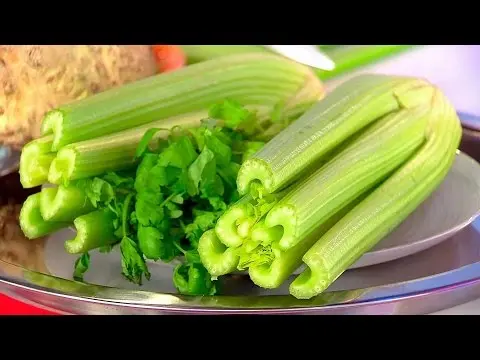 How to save leaf celery for the winter