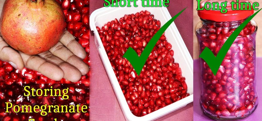 How to save pomegranate at home