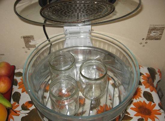 How to sterilize jars in an air fryer 