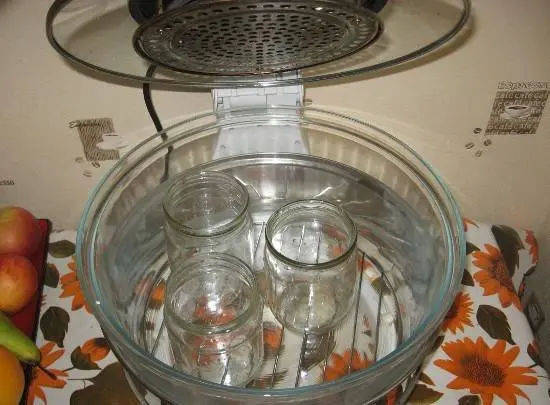 How to sterilize jars in an air fryer 