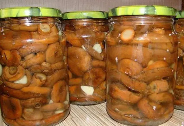 How to store mushrooms after salting at home