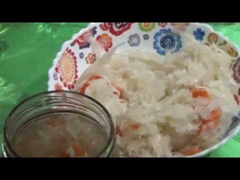 How to store sauerkraut 