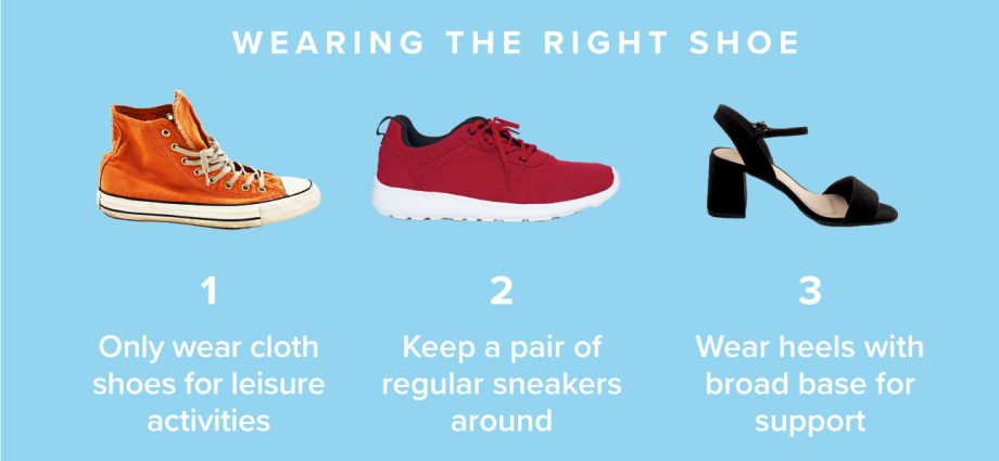 How to take care of your feet and choose shoes?