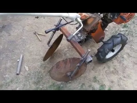 How to use a potato hiller for a walk-behind tractor