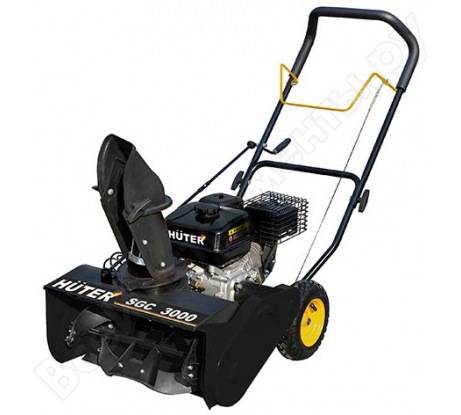 Huter sgc 3000 gasoline snow blower &#8211; characteristic