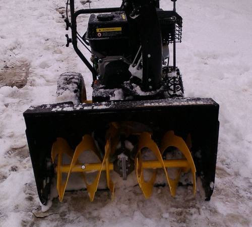 Huter sgc 4000 petrol snow blower