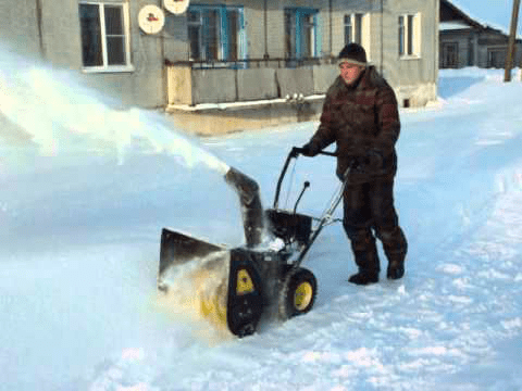 Huter sgc 4000 petrol snow blower