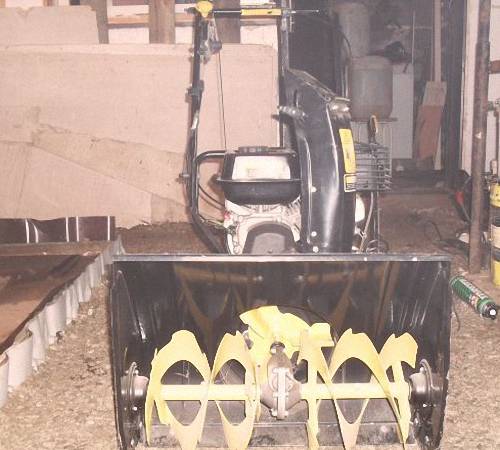 Huter sgc 4000 petrol snow blower