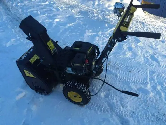 Huter sgc 4800 petrol snow blower