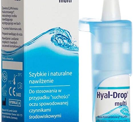 Hyal Drop Pro agus Hyal Drop Multi – conas a oibríonn braonta súl? Comhdhéanamh agus tásca úsáide