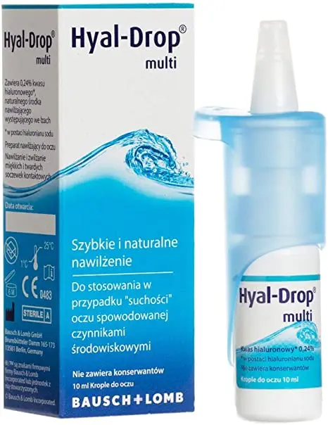 Hyal Drop Pro and Hyal Drop Multi &#8211; how do eye drops work? Composition and indications for use